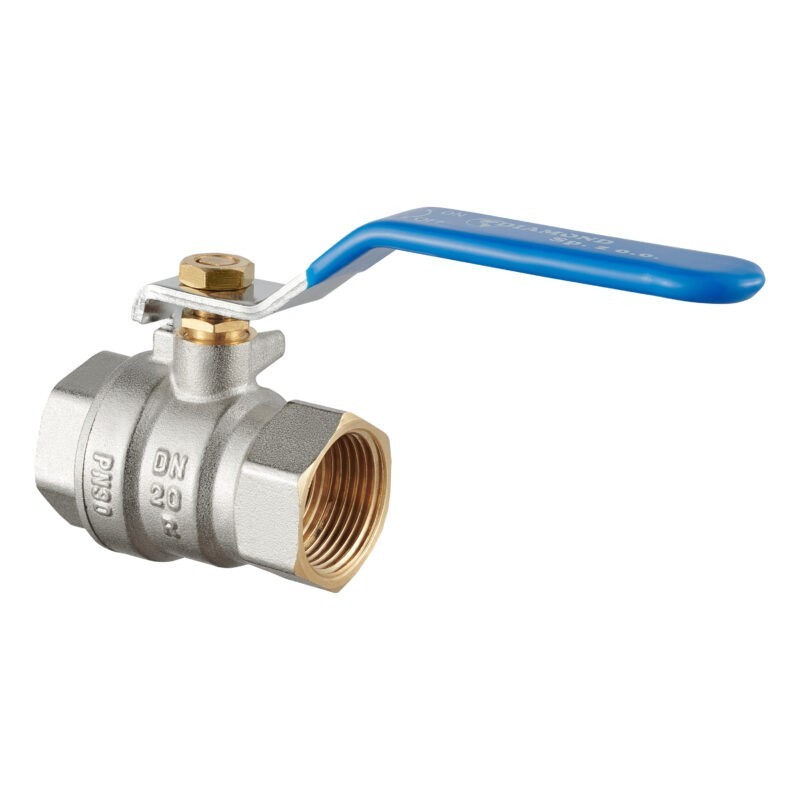 Zawór kulowy wzmocniony HISZPAN niebieska rączka KUREK - 1/2" - 3/4" - 1" - 5/4" - 6/4" - 2"