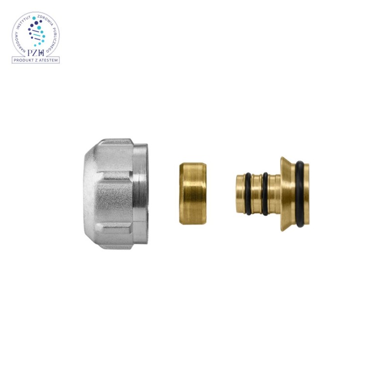 Zacisk PEX skręcany Adapter przyłączeniowy, stożkowy (eurokonus) 3/4"x16 - 3/4x16