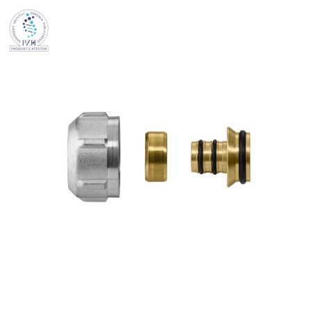 Zacisk PEX skręcany Adapter przyłączeniowy, stożkowy (eurokonus) 3/4"x16 - 3/4x16