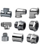 Złączki chromowane